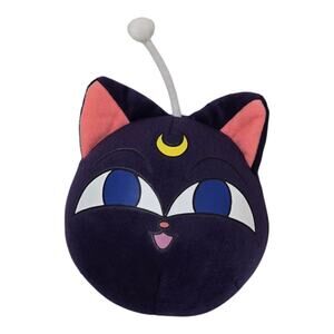 Sailor Moon R Luna P Cat 6" Plush Purple Toy 2018 Anime